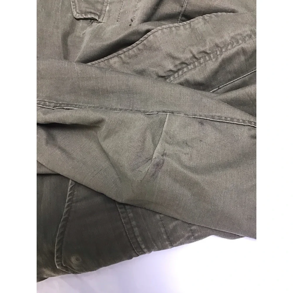 VTG US Army Field Jacket OG-107 Coat Cold Weather Military XS Short M65 USA 80's - Picture 9 of 10